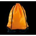 Mochila con cordones y esquinas reforzadas Orange