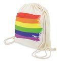 Mochila Cuerdas Algodón con Arcoiris