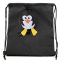 Mochila Cuerdas Plegable Pingüino