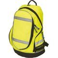 Mochila impermeable con tiras reflectantes Amarillo