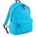 Mochila niños poliéster 600D Surf Blue / Graphite Grey