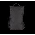 Mochila plana urbana reciclada Black