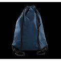 Mochila  de poliéster con cordones Navy