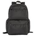 Mochila Poliéster Reciclado 15" Multi Bolsillos Black