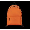 Mochila reciclada con bolsillo frontal Naranja