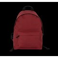 Mochila reciclada con bolsillo frontal Rojo