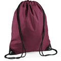 Mochila saco de tejido impermeable Burgundy