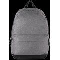 Mochila Tablet 600D con 2 Bolsillos Solapa Graphite Grey Heather