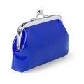 Monedero vintage de PVC alegre Azul