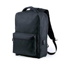 Mochila 15" con cable micro USB Neg