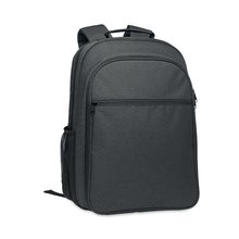 Mochila 15" RPET con Compartimento Refrigerado Negro