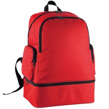 Mochila 42L con base rígida Rojo