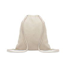 Mochila de Algodón con Cuerdas Reciclado Beige