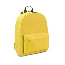 Mochila con bolsillo frontal Amarillo