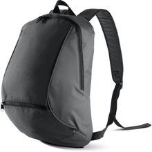 Mochila con bolsillo interior y frontal Gris