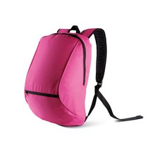 Mochila con bolsillo interior y frontal Rosa