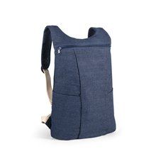 Mochila casual de denim Azul