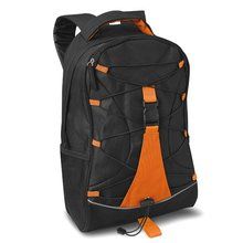 Mochila con cuerda decorativa Naranja