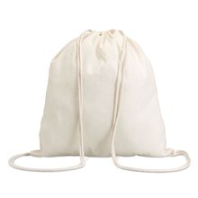 Mochila con cordones Beige