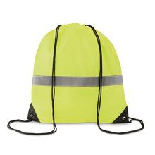 Mochila Cuerdas de Poliéster Banda Reflectante Amarillo Fluorescente