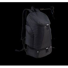 Mochila deportiva con compartimento para zapatos Black