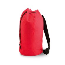 Mochila macuto de poliéster con tirante 2 en 1 Rojo