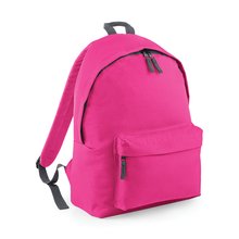 Mochila niños poliéster 600D Rosa / Gris