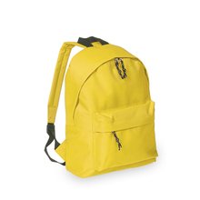 Mochila pequeña en resistente poliéster Amarillo