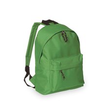 Mochila pequeña en resistente poliéster Verde