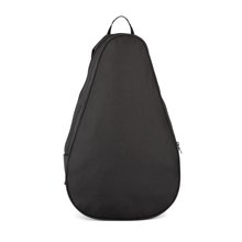 Mochila portarraquetas de poliéster reciclado Negro