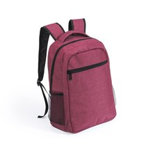 Mochila para portátil 15" en poliéster con compartimento interior Rojo