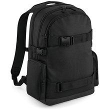 Mochila Portátil 17'' Acolchada con Correas Skate Black