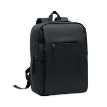 Mochila para portátil con bolsillo exterior Negro