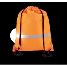 Mochila reflectante con cordones Fluorescent Orange