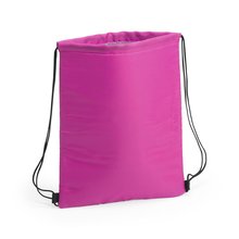 Mochila saco nevera con interior isotermo Fucsia