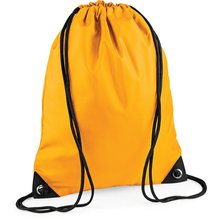 Mochila saco de tejido impermeable Amarillo