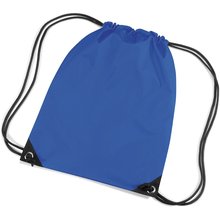 Mochila saco de tejido impermeable Azul