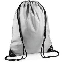 Mochila saco de tejido impermeable Gris