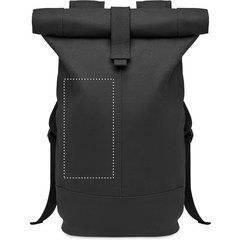 Mochila Canvas 340gr/m² Rolltop | Frontal Izquierdo