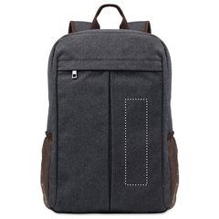 Mochila Canvas para Ordenador 15'' y Trolley | Frontal Derecho