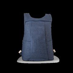 Mochila casual de denim | Delantera centro