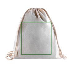 Mochila Cuerdas Algodón 140gr/m2 | Frontal