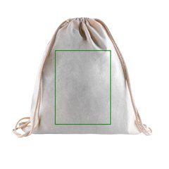 Mochila Cuerdas Algodón 140gr/m2 | Frontal