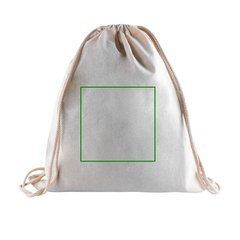 Mochila Cuerdas Algodón 140gr/m2 | Trasera