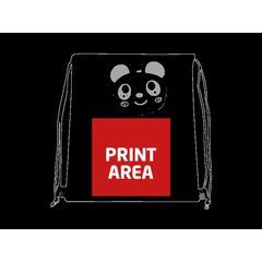 Mochila Cuerdas Plegable Panda | Zona 1