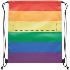 Mochila Cuerdas RPET Rainbow | YELLOW STRAP