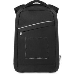 Mochila Jaspeada 600D RPET | Bolsillo Frontal