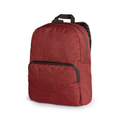 Mochila 13L Poliéster 600D Portátil 14'' Rojo