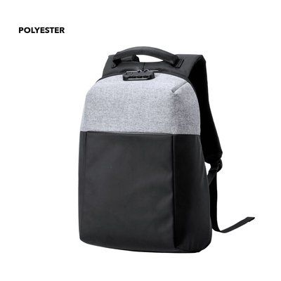 Mochila antirrobo repelente de agua para portátil 15' con salida USB