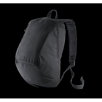 Mochila con bolsillo interior y frontal Black